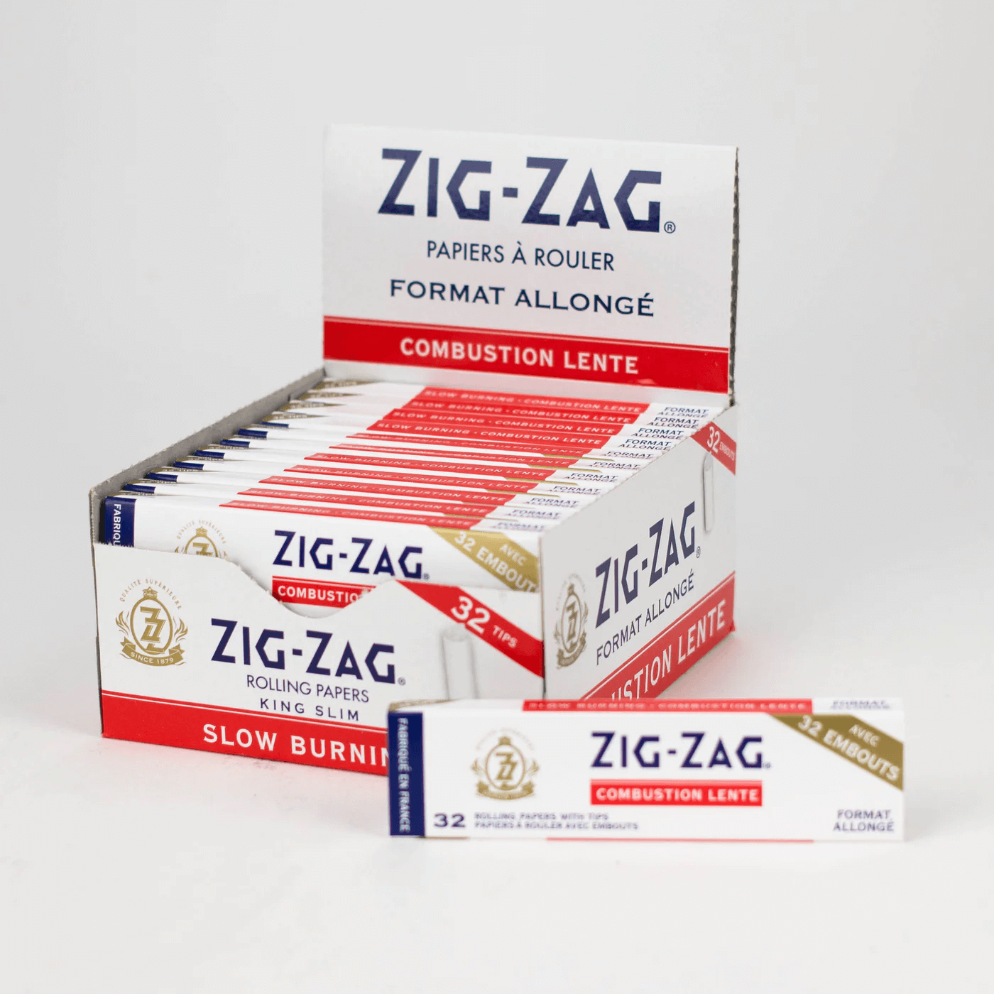 Zig Zag | White King slim Paper and Tips King Size