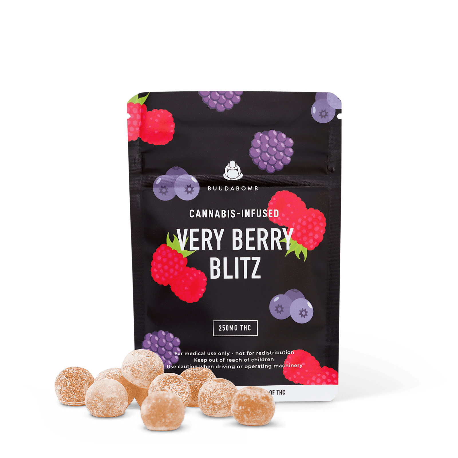 Buudabomb Very Berry Blitz 250mg
