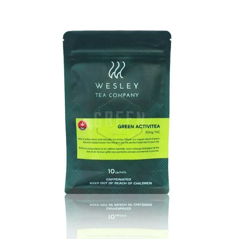 Wesley Tea - Green Activitea (1 Tea Bag 20mg THC)