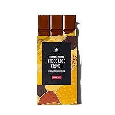 BuudaBomb Choco Loco Crunch- Semi Sweet Vegan Chocolate 600mg