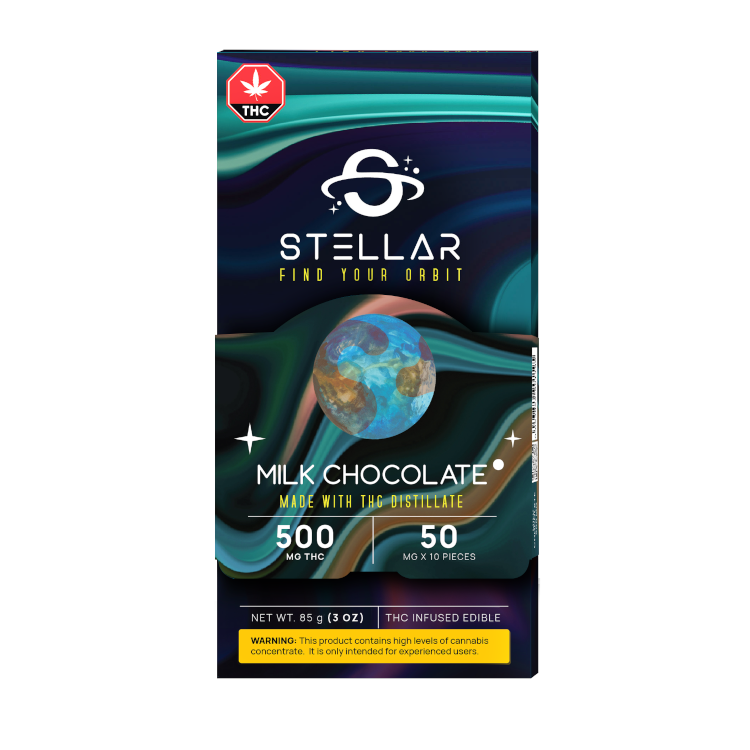 Stellar 500mg THC Chocolate Bars