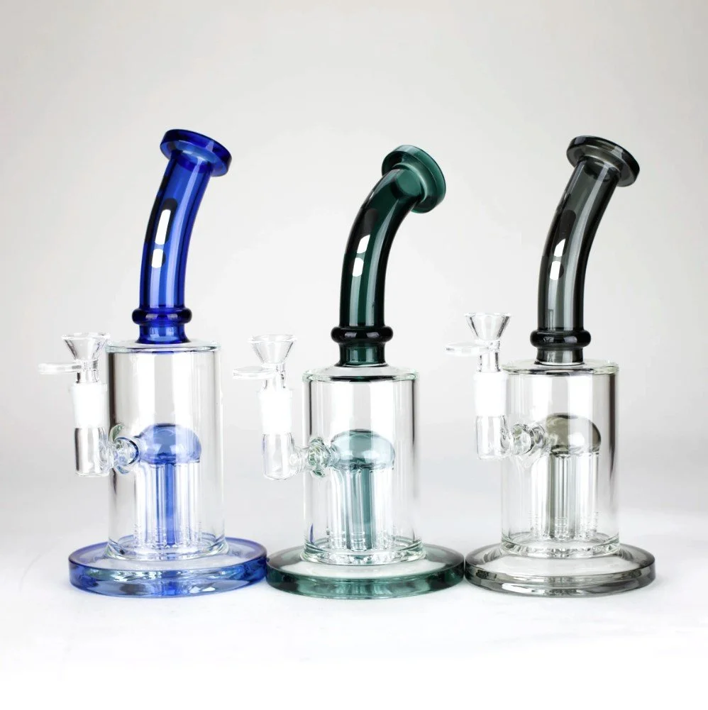 Infyniti | 9.5" glass bong with tree-arm diffuser