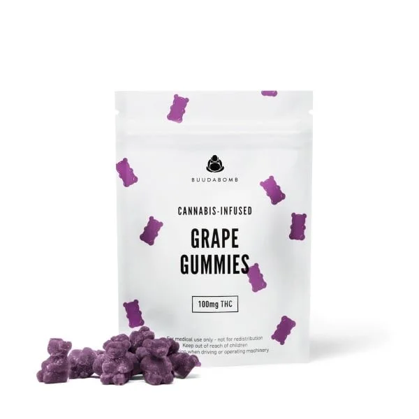 BuudaBomb Grape Gummies