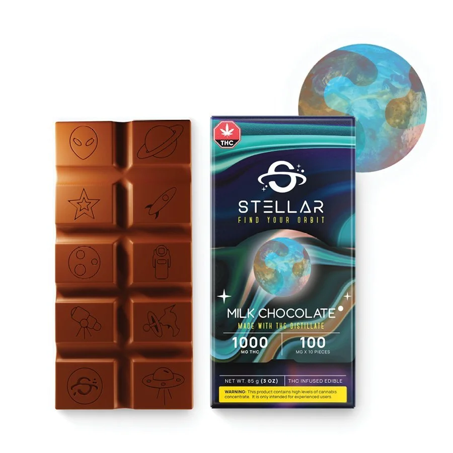 Stellar 1000mg THC Chocolate Bars