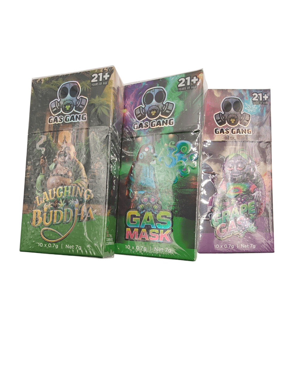 Gas Gang D9 Infused THC Pre-Rolls (10 Pack)