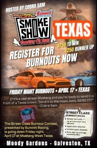 Mustang Week “Smoke Show” (Texas)