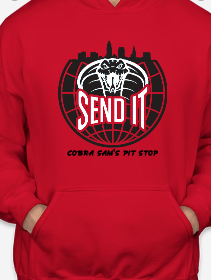 Traditional Send IT Blk_White logo Red Hoodie.png