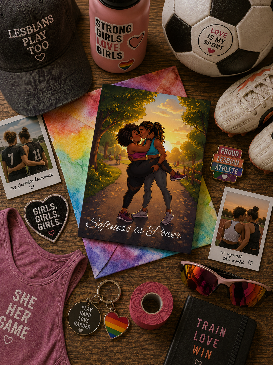 Greeting Cards — "Softness is Power" LGBTQ+ Love & Support Card