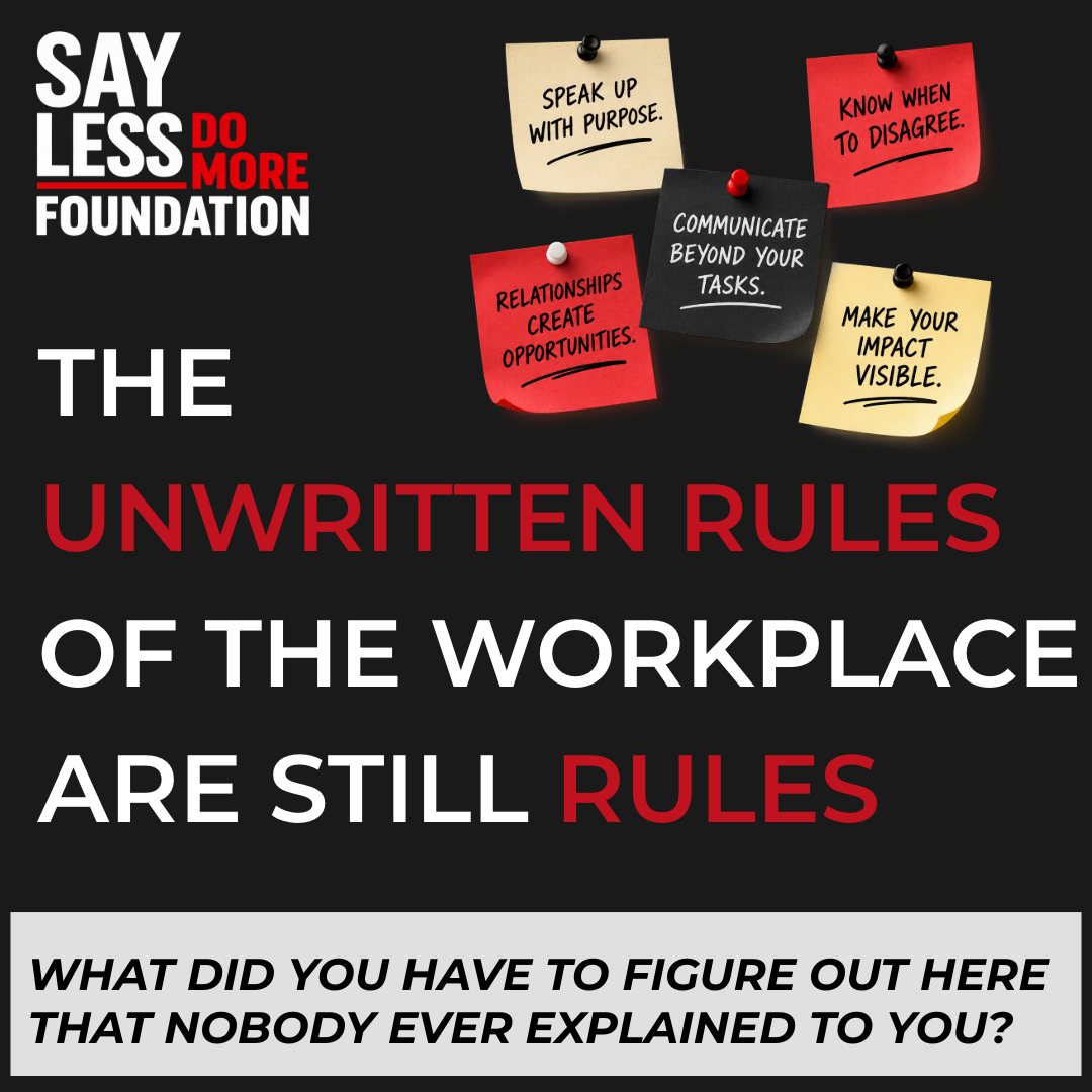 The Unwritten Rules Of The Workplace Are Still Rules