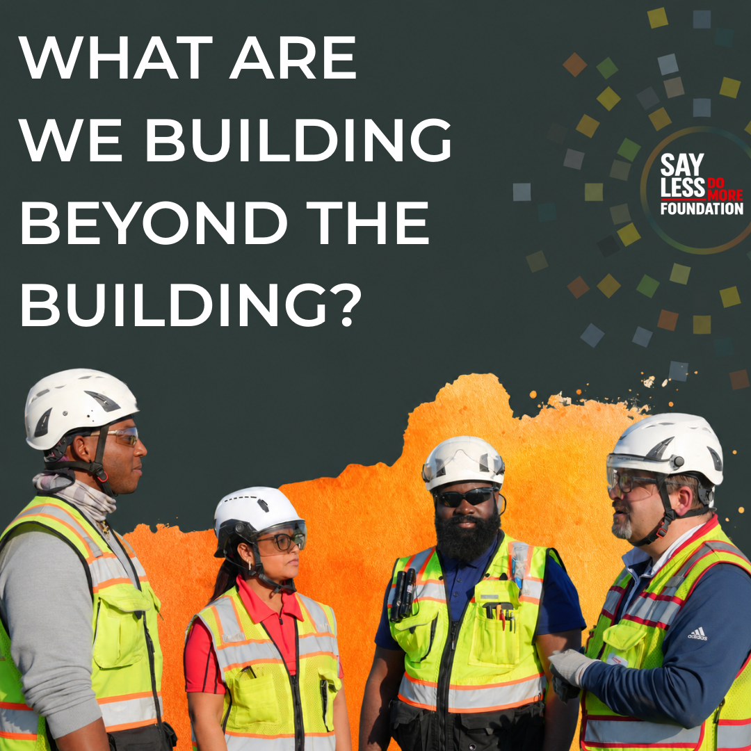 What Are We Building Beyond The Building?