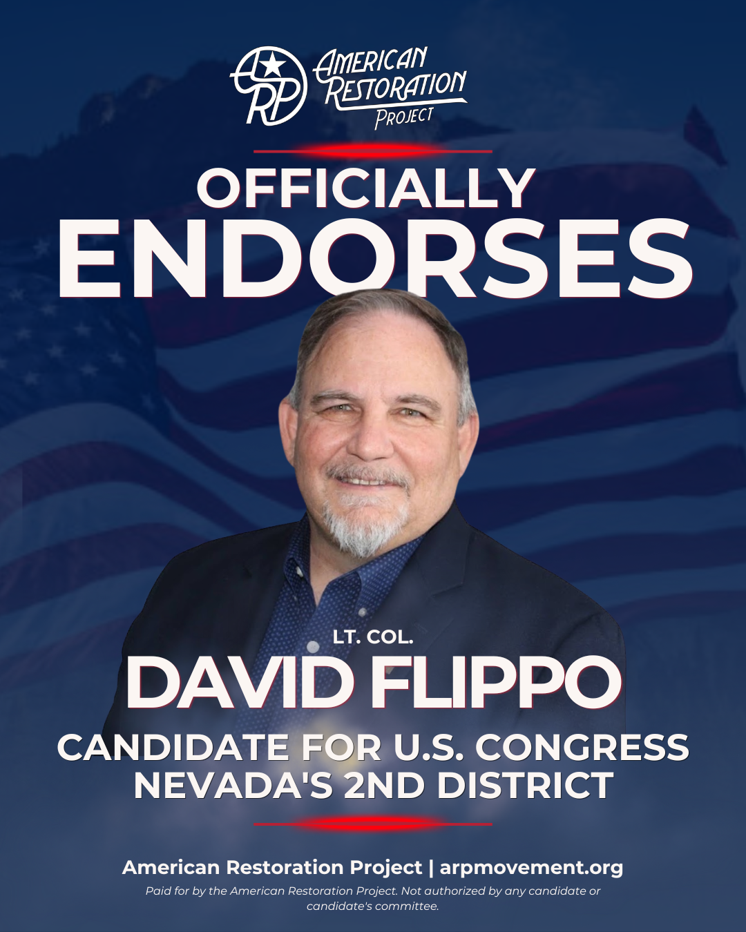 ARP Endorses Dave Flippo for Congress in Nevada's 2nd District