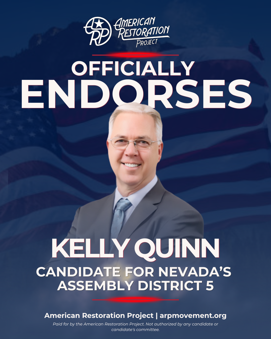 ARP Endorses Kelly Quinn for Nevada's Assembly District 5