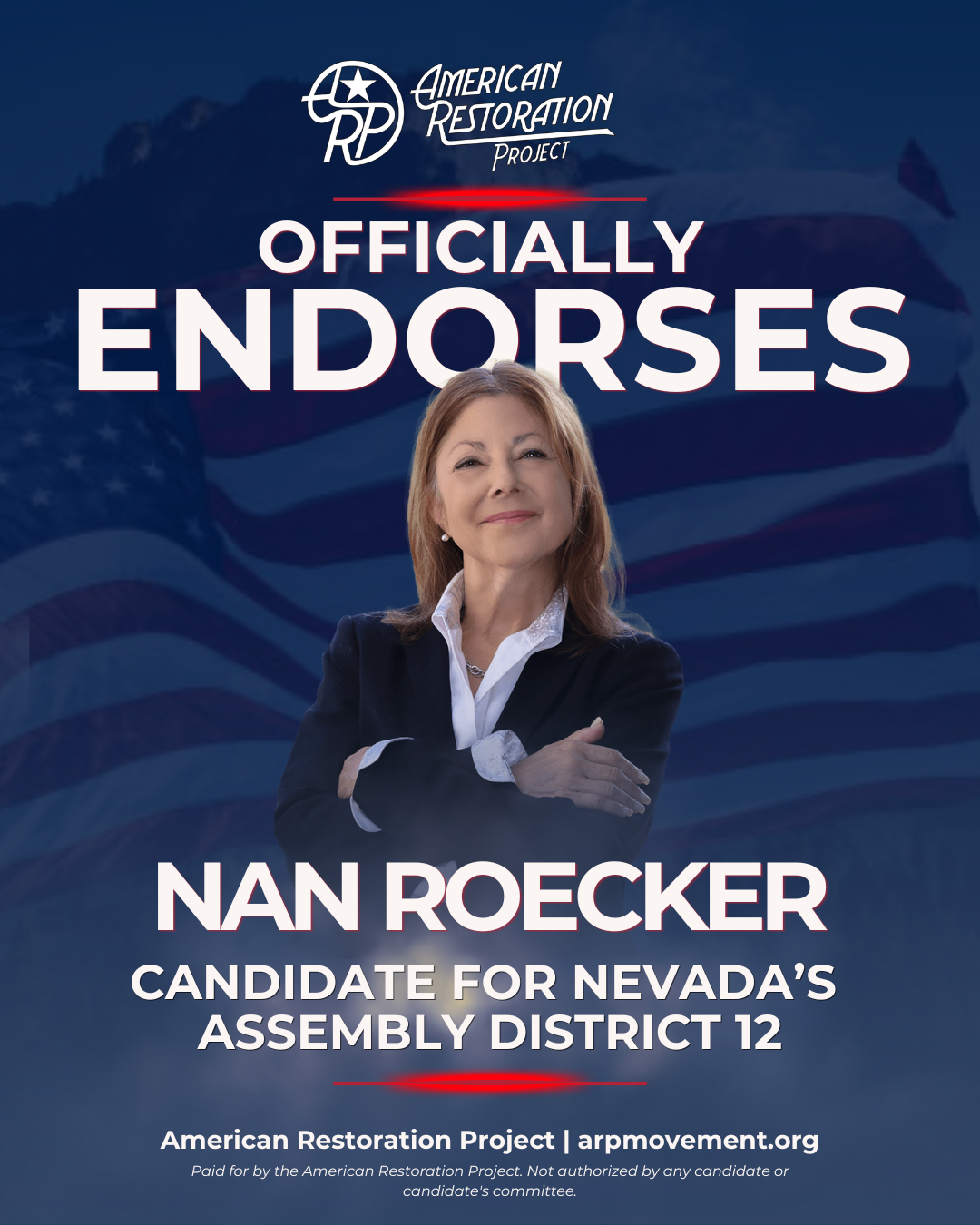 ARP Endorses Nan Roecker for Nevada's Assembly District 12