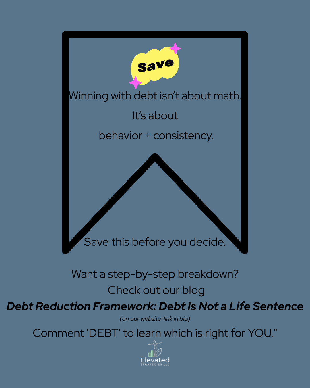 Debt Reduction Framework: Debt Is Not a Life Sentence