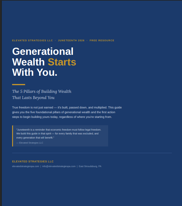 Generational Wealth Starter Guide