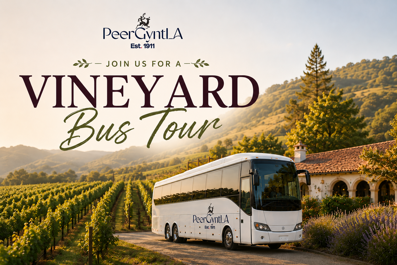 Vineyard Day Trip with Peer Gynt LA