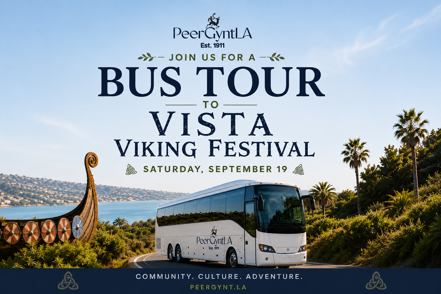 Vista Viking Festival Bus Tour