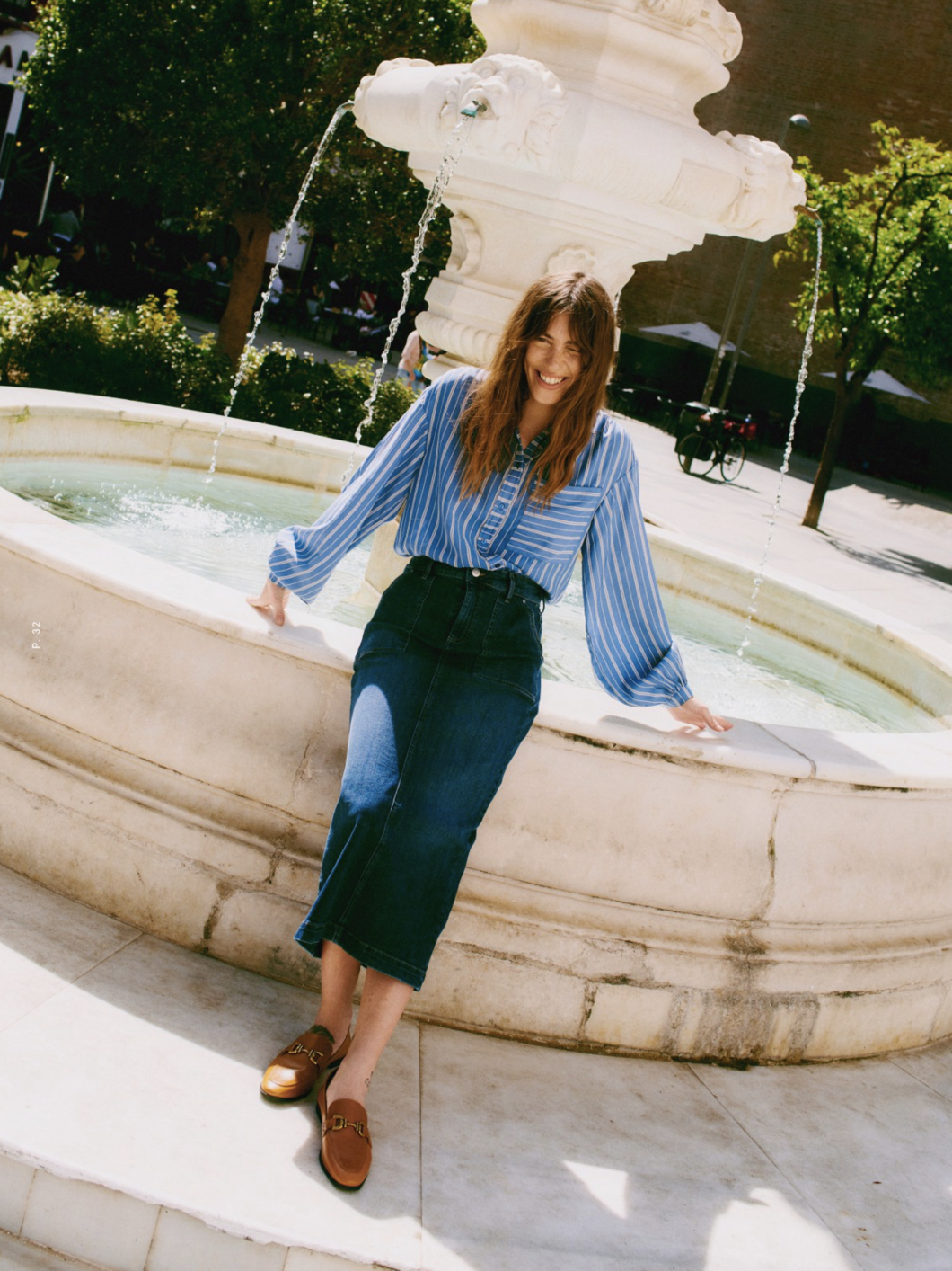 Woman wearing b.young clothing represented by Susan Cooper Agency