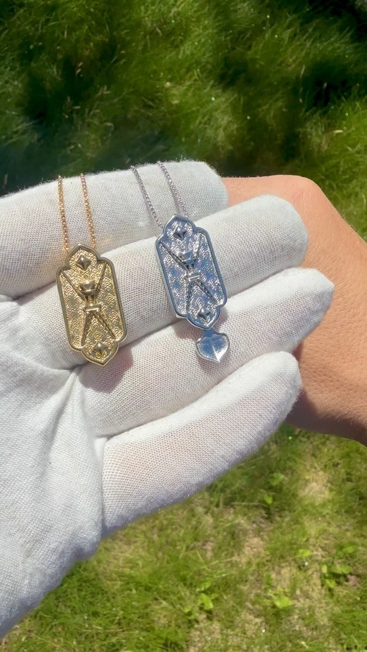 Custom Burning Man Pendants - Over 200 of these Pendants were handed out by me at burning man in 2024. 