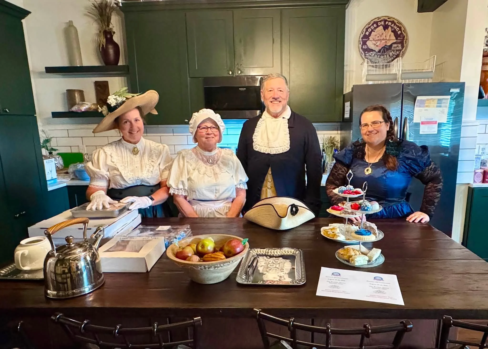 Joyful Afternoon Tea experiences hosts enjoy dressing up and playing the characters assigned for the event.