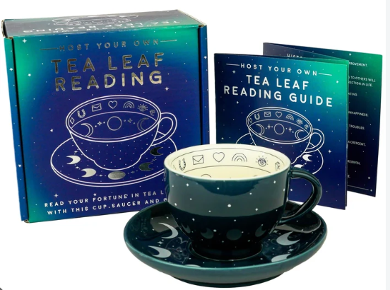 TEA LEAF READING CUP & SAUCER