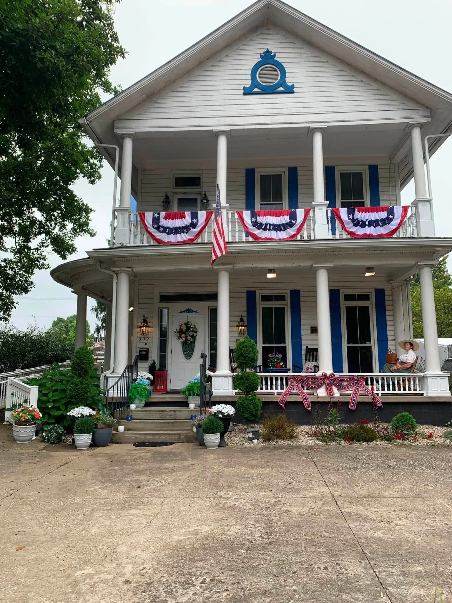 Joyful Afternoon Tea enjoyed hosting an America 250 Afternoon Tea Experience in Marietta Ohio at The Buckley House.