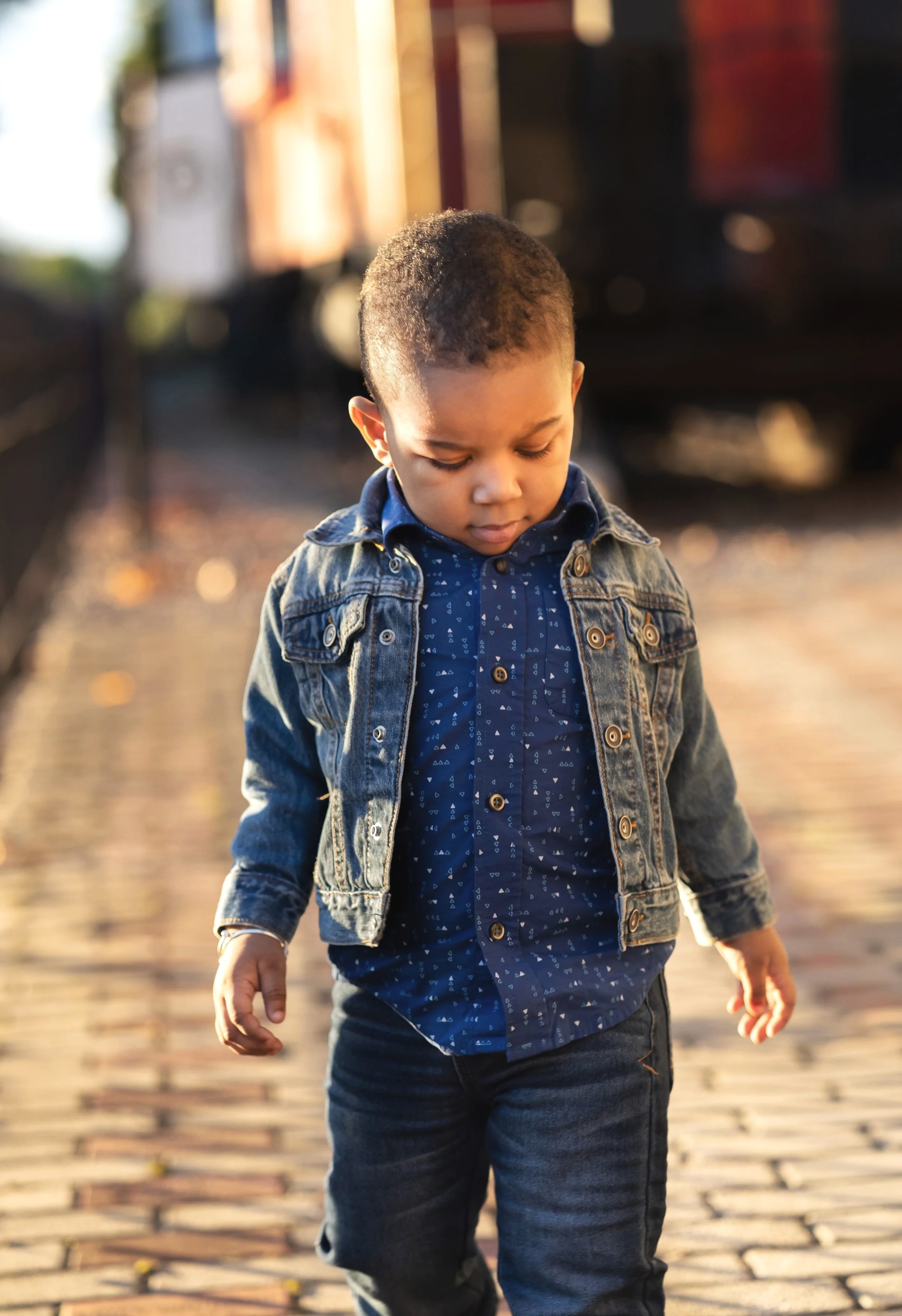 Outdoor Toddler Portrait