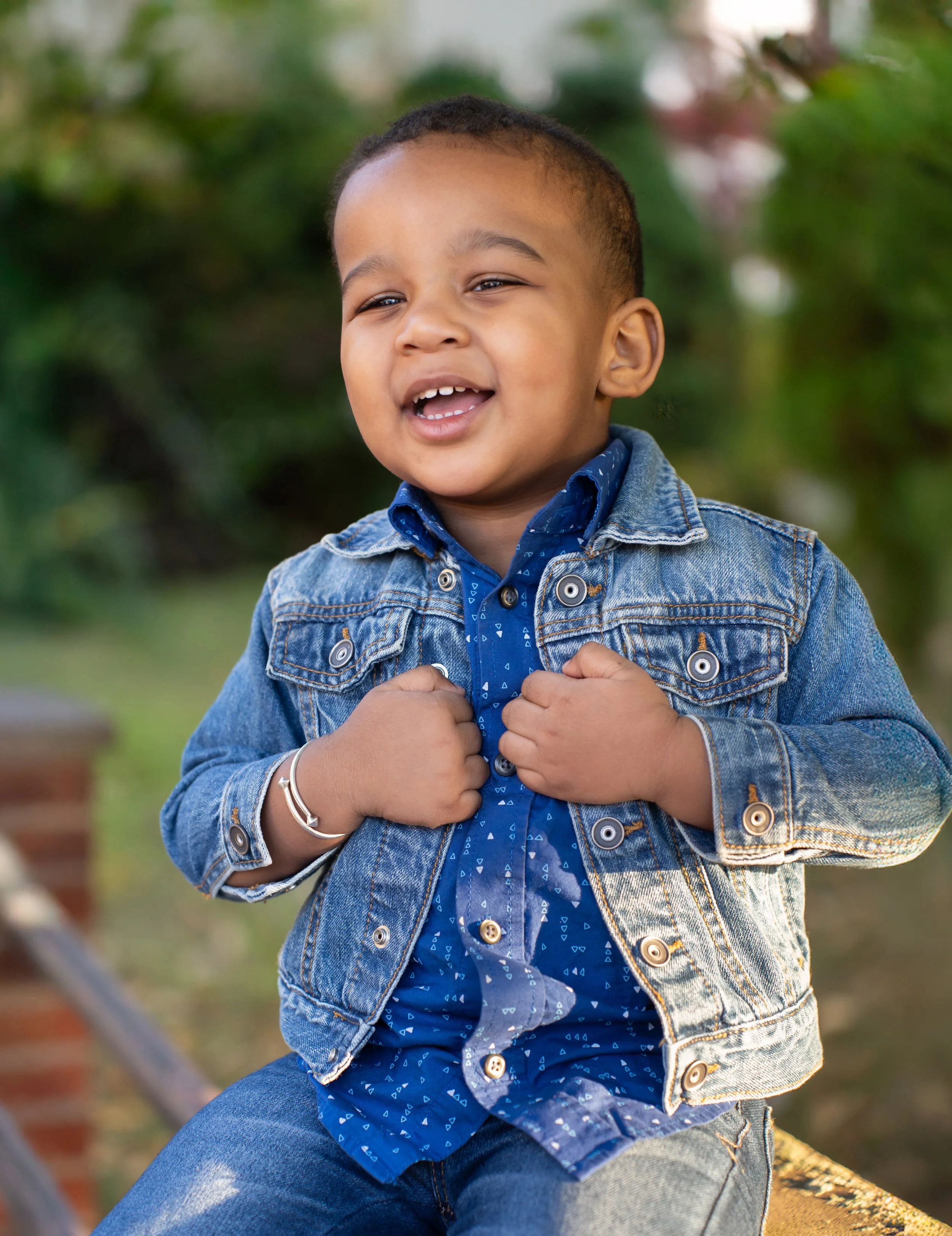 Outdoor Toddler Portrait