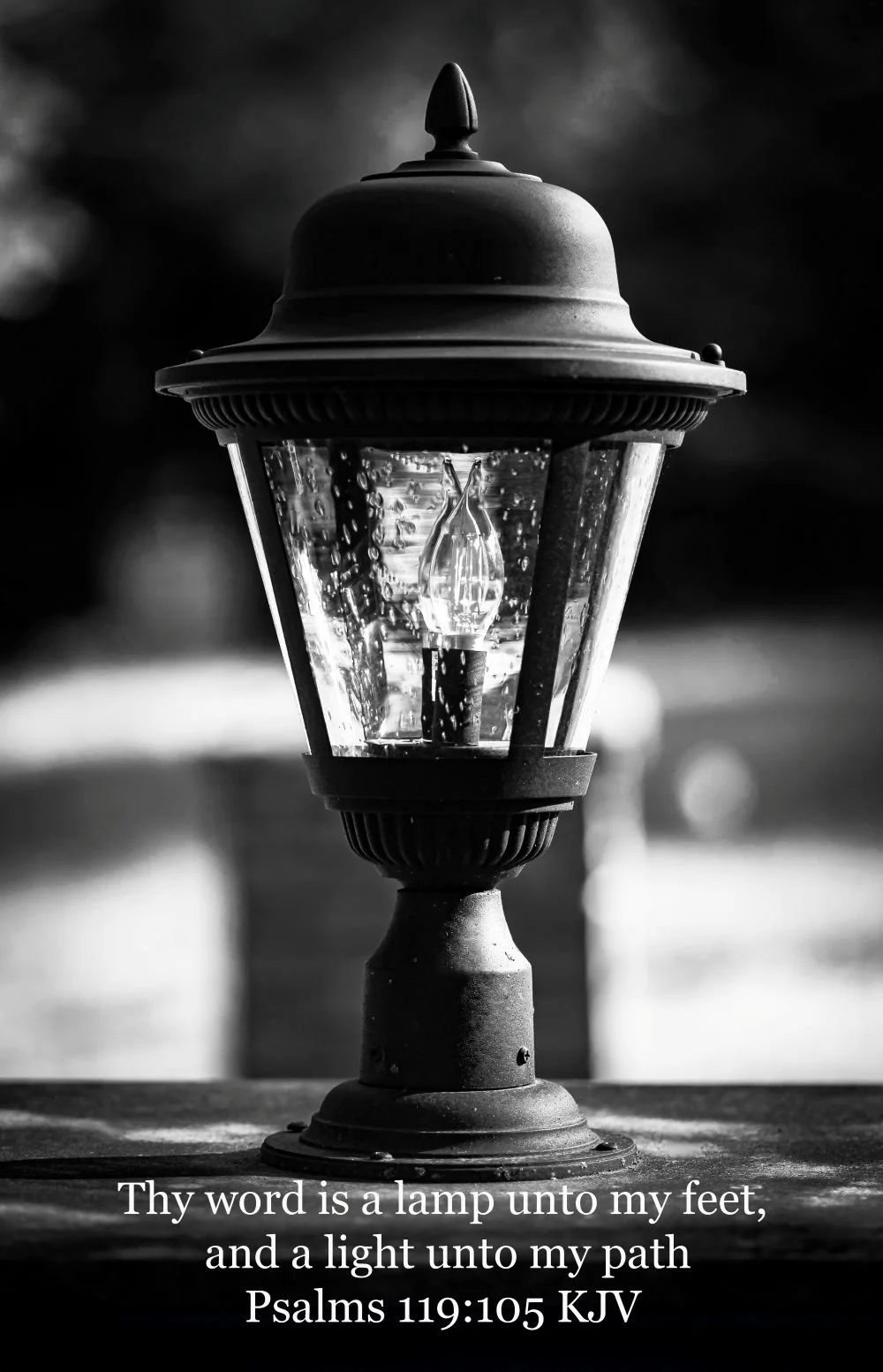 The Lamp. Psalms 119:105 BW