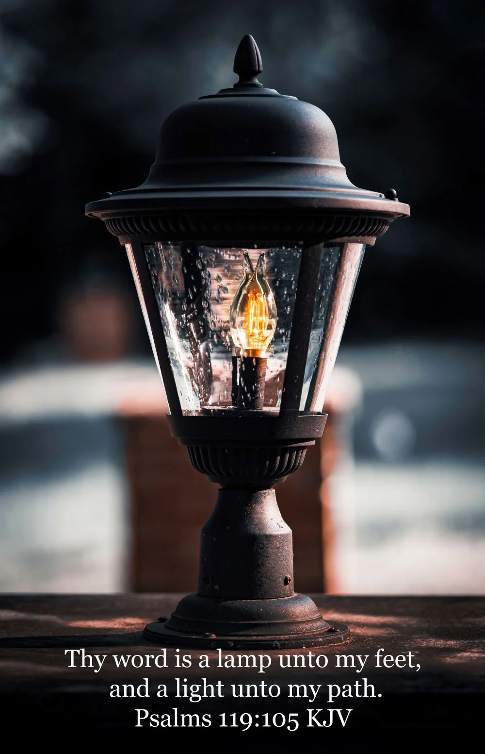 The Lamp. Psalms 119:105