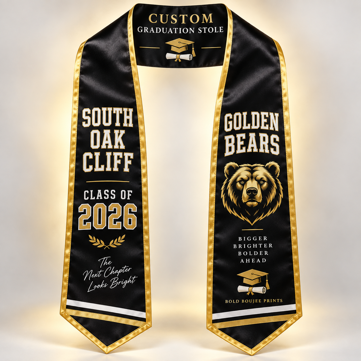 Custom Graduation Stole