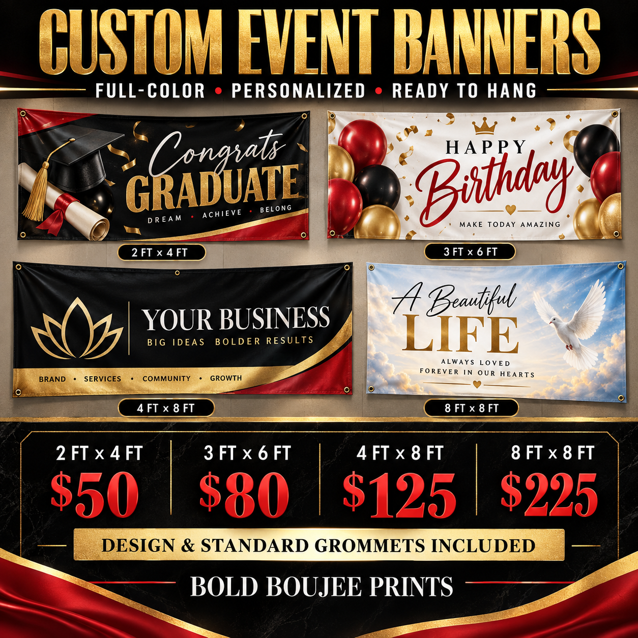Custom Event Banner