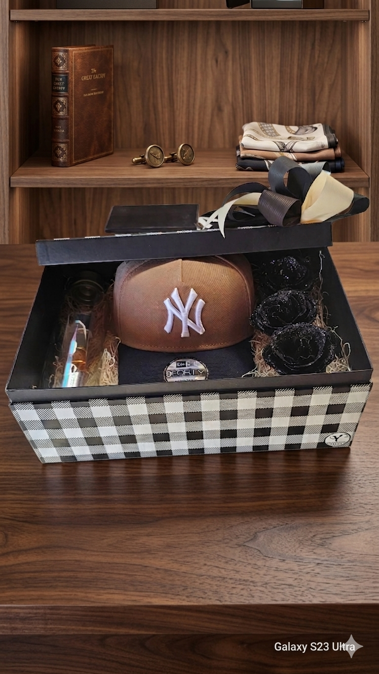 Set de Regalo Elegante con Gorra y Accesorios