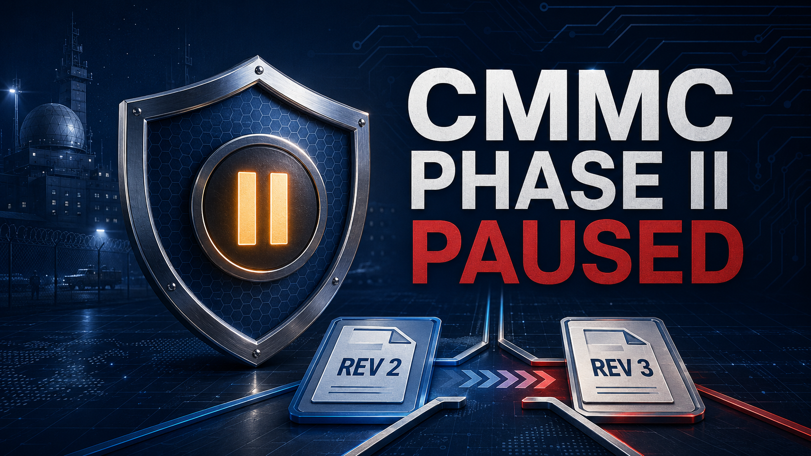 CMMC Phase 2 is on pause, as a Defense Industrial Base (DIB) contractor here is why you should be concerned