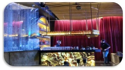 Trabajos de arquitectura en acero "BAR COLGANTE" para discoteca ELVIS en la ciudad de Barranquilla por parte de JI SOINTEMP SAS.