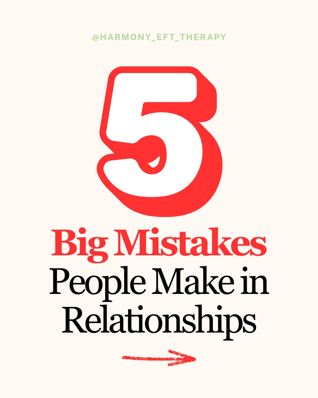 Mistakes in Relationships