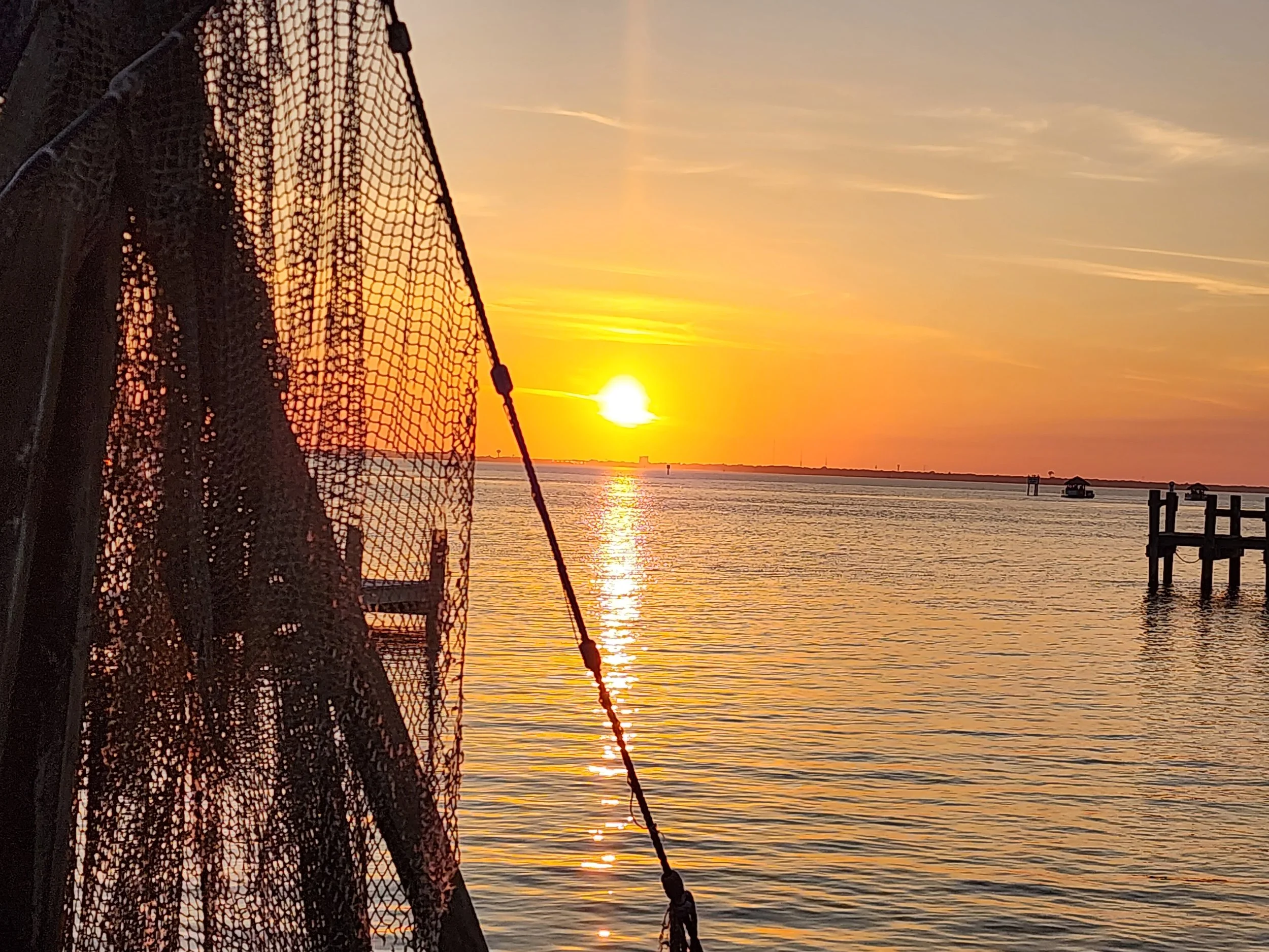 Sunset at Dewey Destin Bay Side