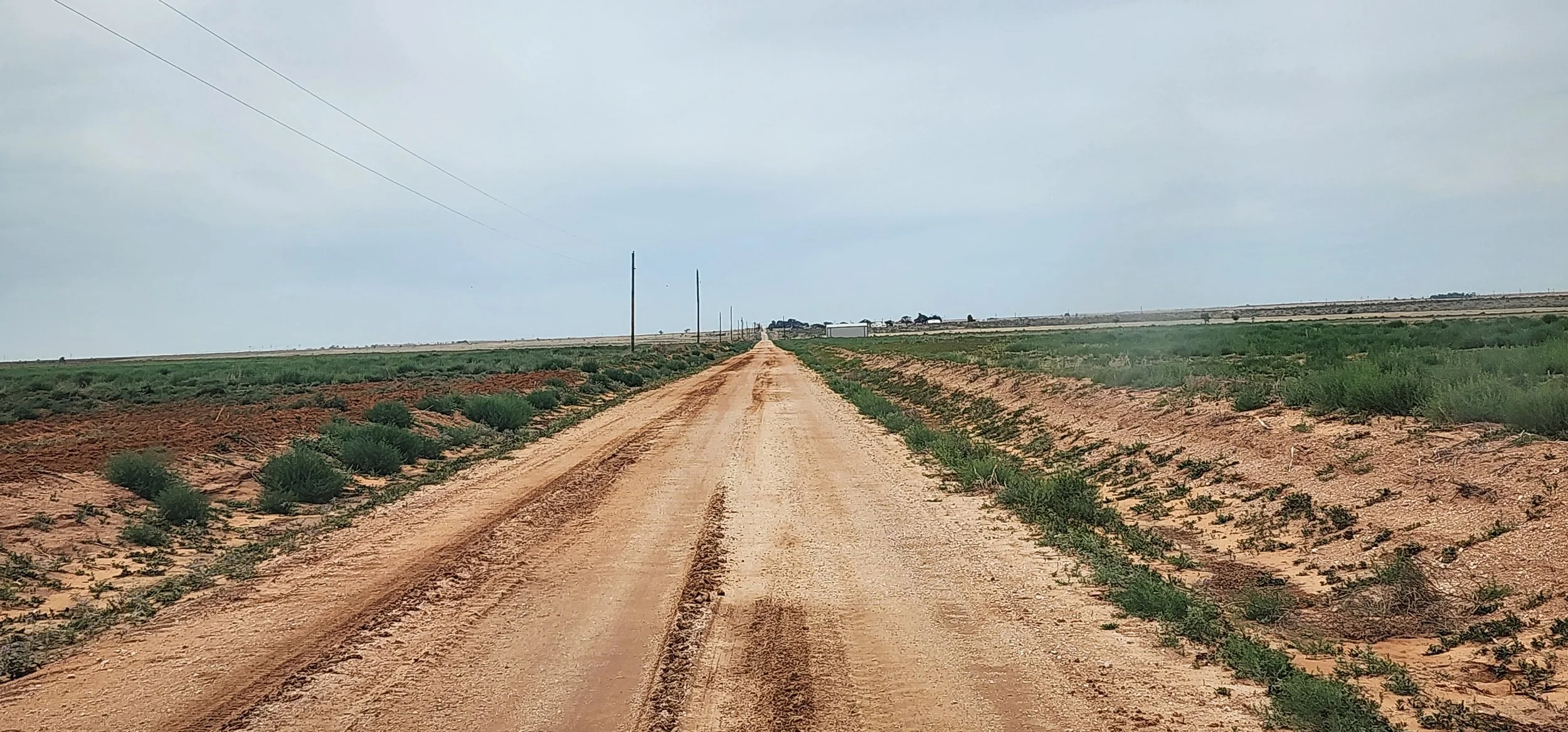 Heading out to check on the cattle