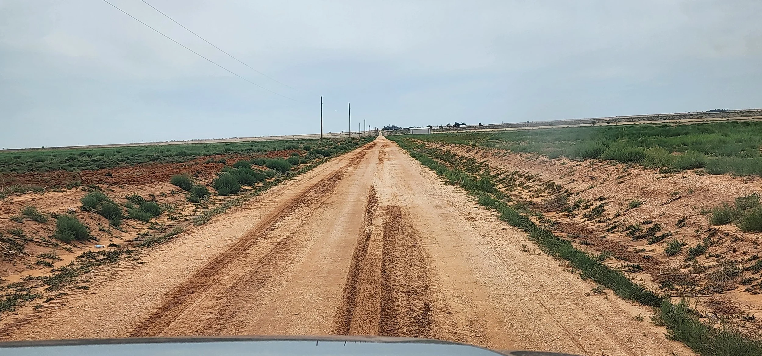 Heading out to check on the cattle