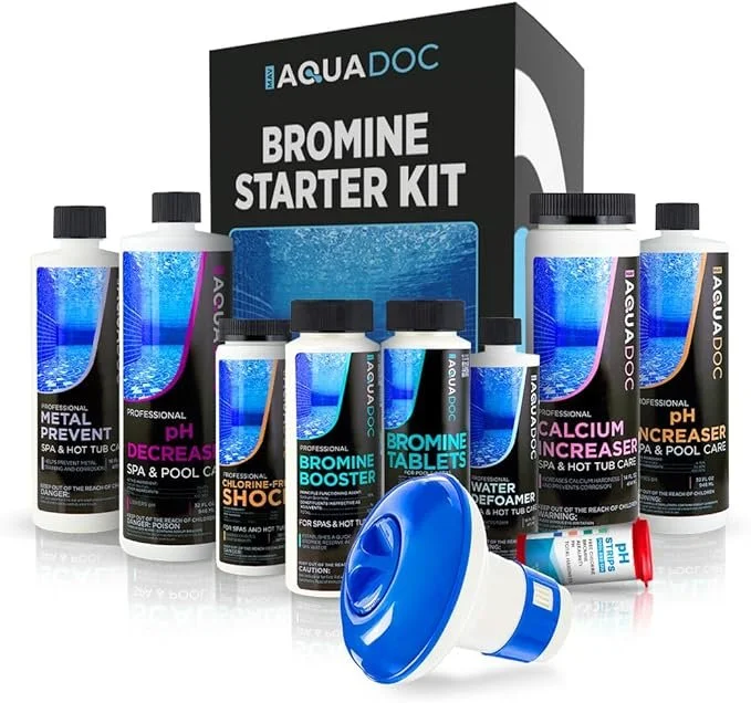 Aquadoc Bromine Hot Tub Starter Kit for Spas