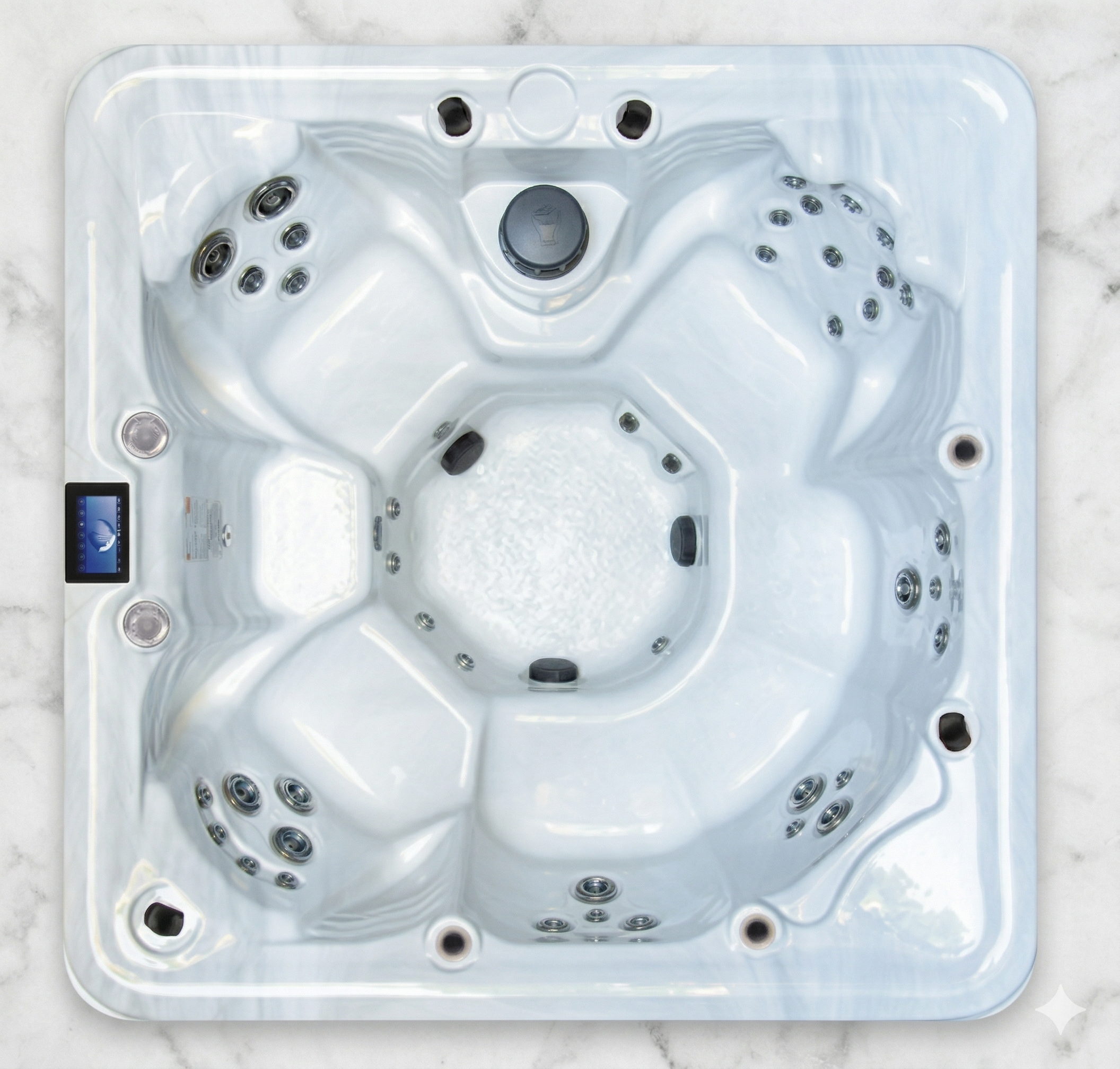 Grand Lakes Premier M670 - 6 Person Bench Spa (55 Jets)