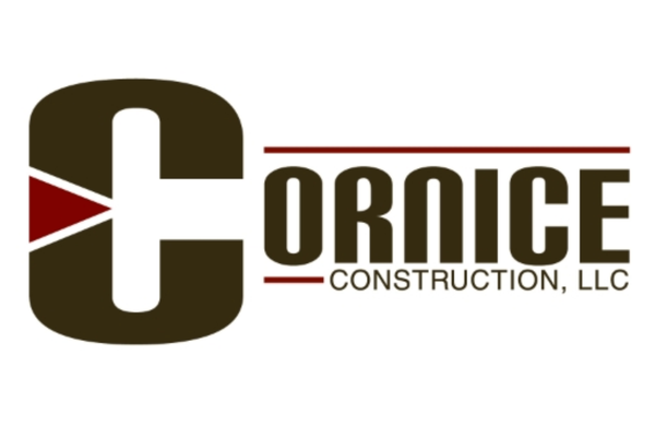 Logo for Chornice Construction, LLC with a stylized 'C' and horizontal lines.