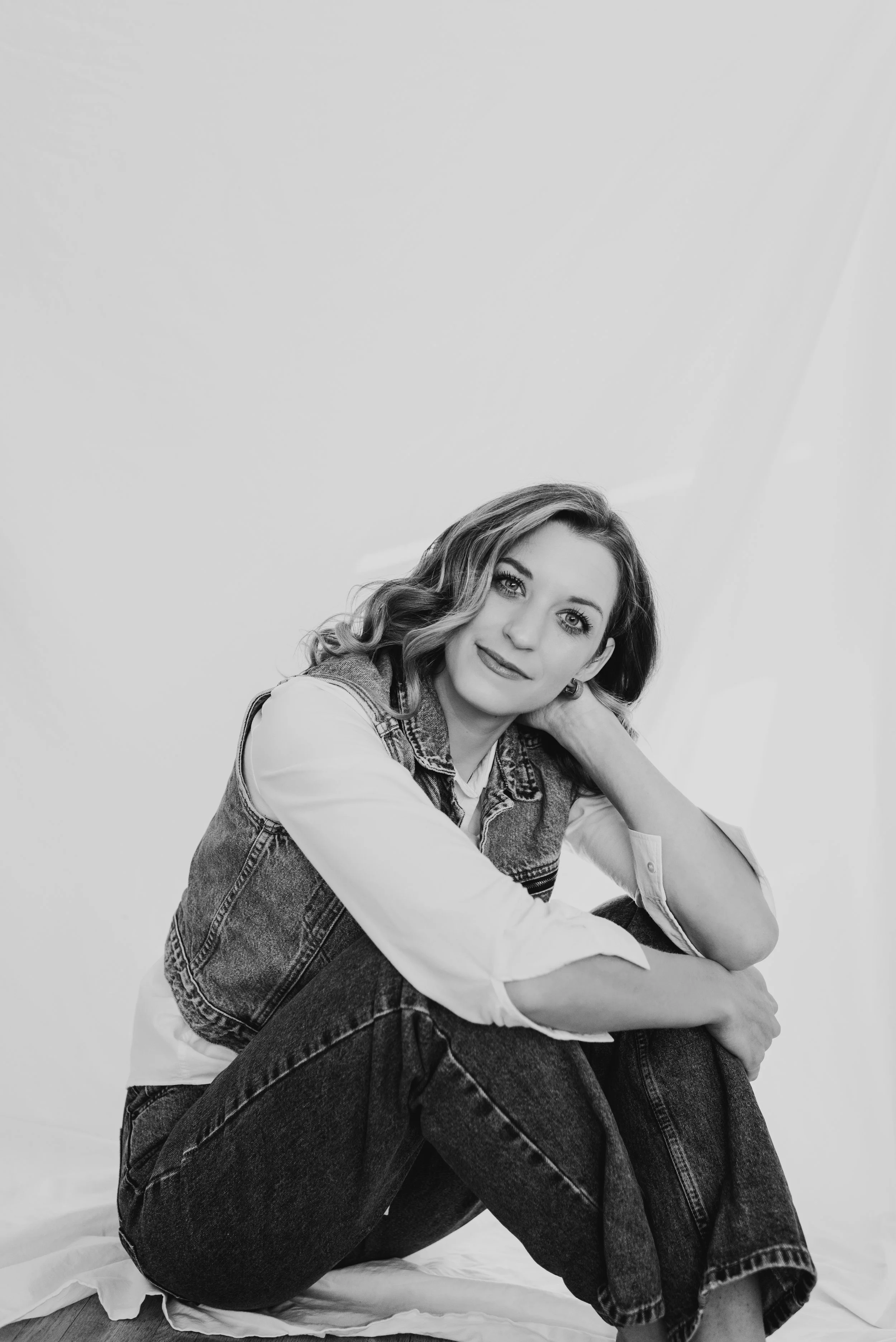 This is an artistic headshot of christina erickson, the photographer behind Steena Anne Photography.