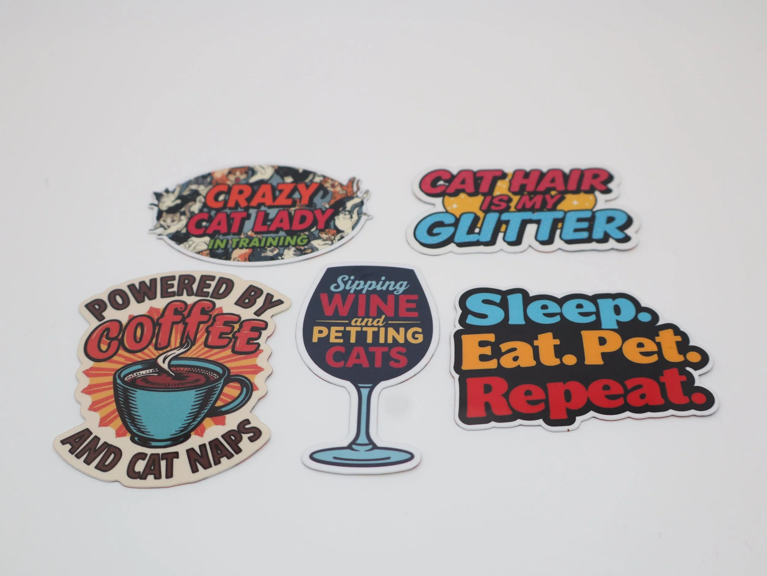 Cat Mom Sticker Pack