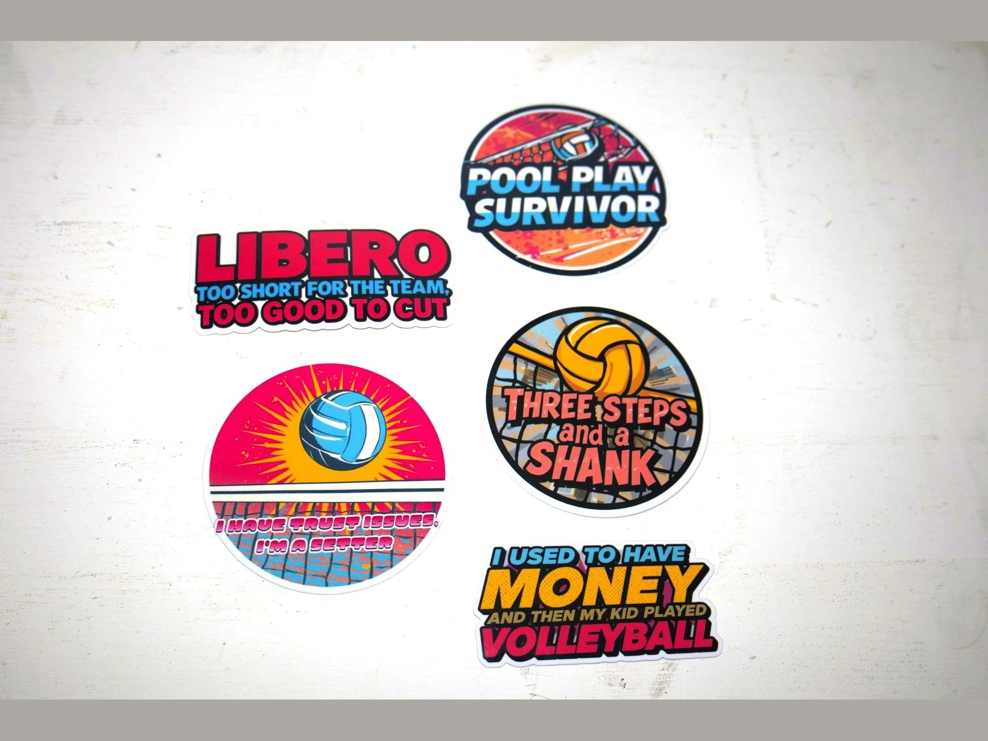 Volleyball Sticker Pack