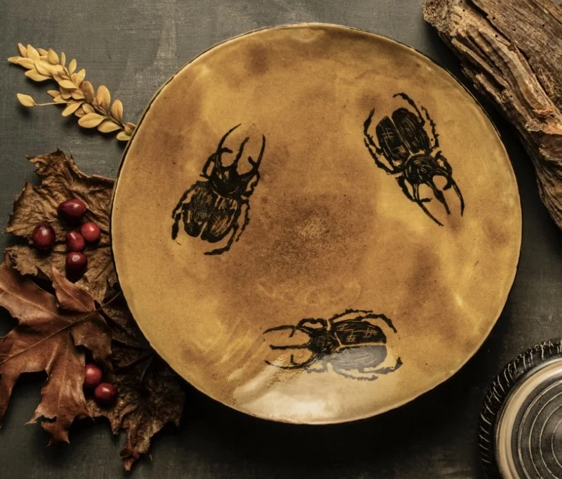 Scarab Beetle Bowl