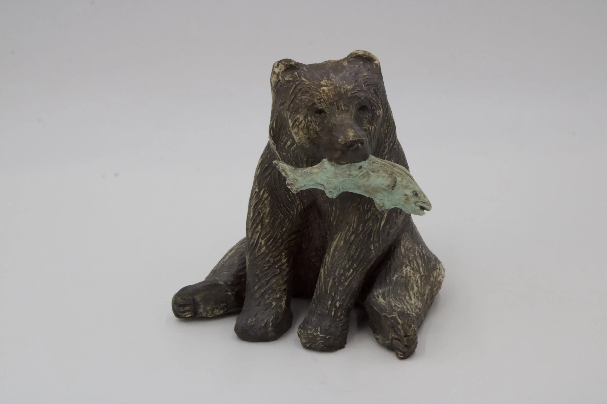 "Bear and Snack"
B-Mix Clay, underglaze, Glaze

2026