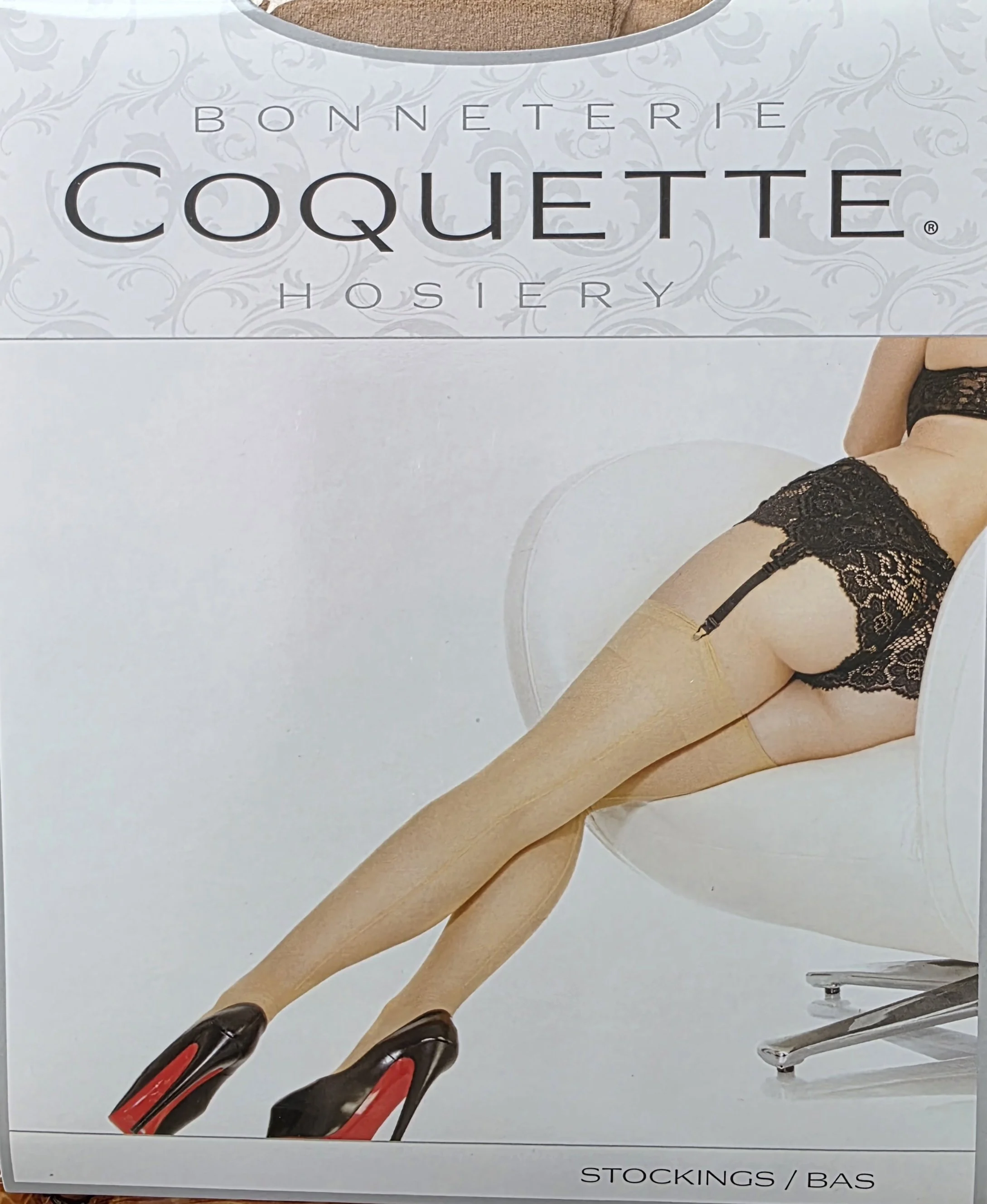 Coquette Thigh-High Nude Stockings