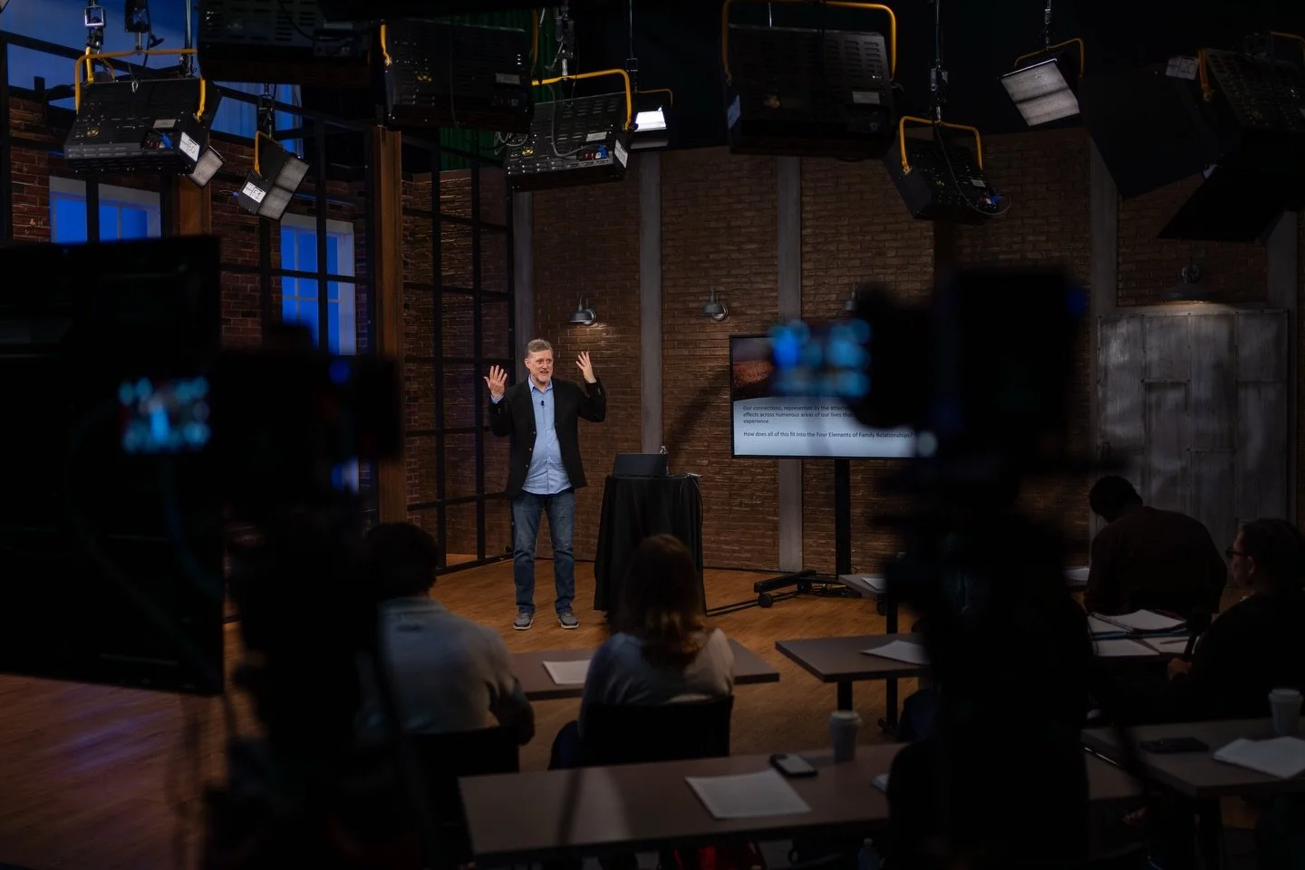 Day 2 was fantastic.

Dr. Eric Jones kicked off the morning finishing the remaining lectures for his Philosophy of Psychology course. Always thoughtful and engaging material.

Next up was Annie Crawford beginning her course on C.S. Lewis, which has b