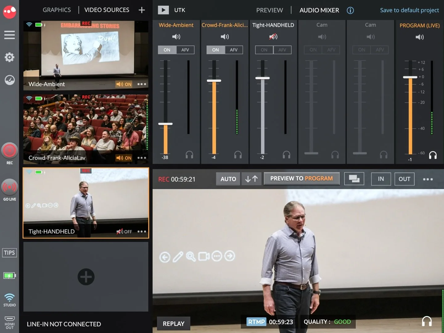 Last night at the University of Tennessee Knoxville, @drfrankturek , @alisachilders and @kitkoanna took the stage for nearly two hours of Q&amp;A with students about the evidence for Christianity and what it means for our everyday lives.

The questio